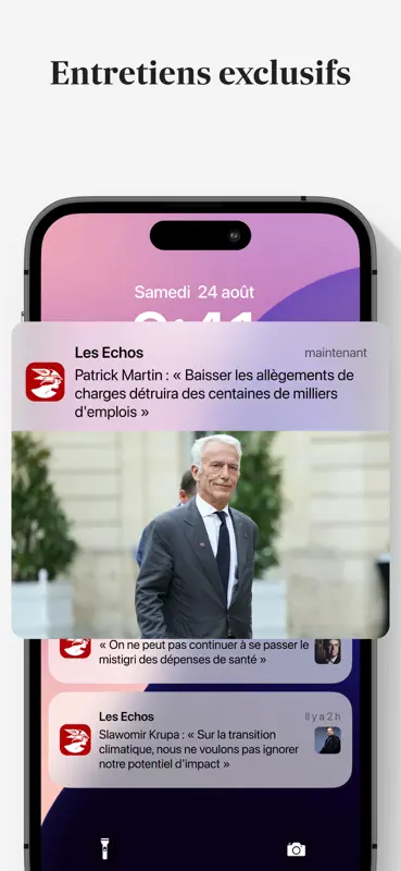 Les Echos, actualités éco screenshot 8 of 10