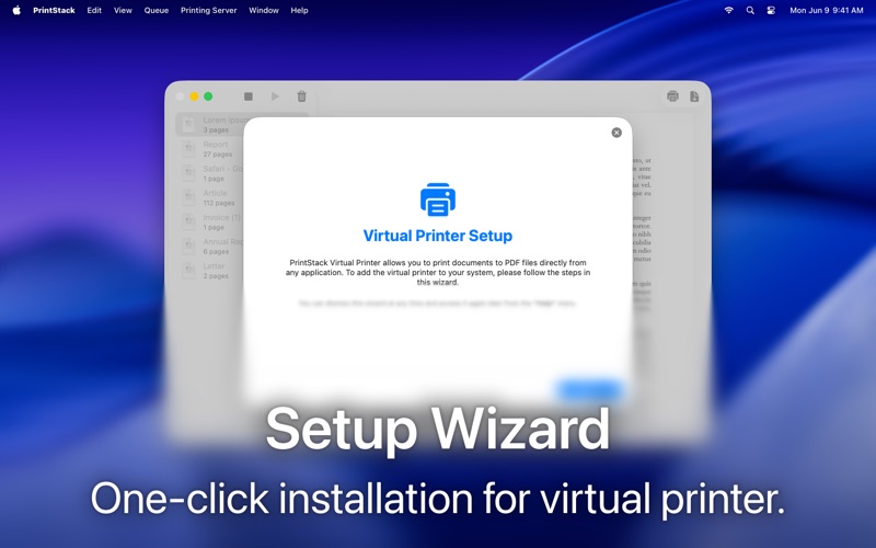 PrintStack Virtual Printer screenshot