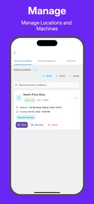 Venlease - Vending Machine Hub screenshot 2