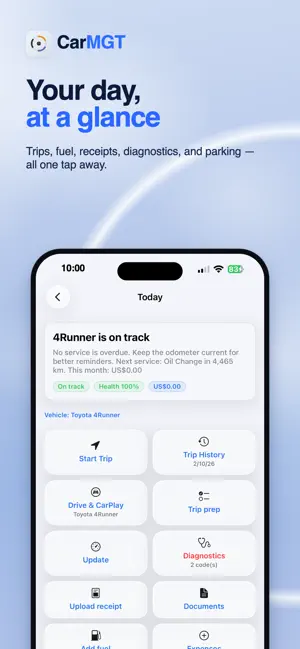 CarMGT: Vehicle Manager screenshot 2