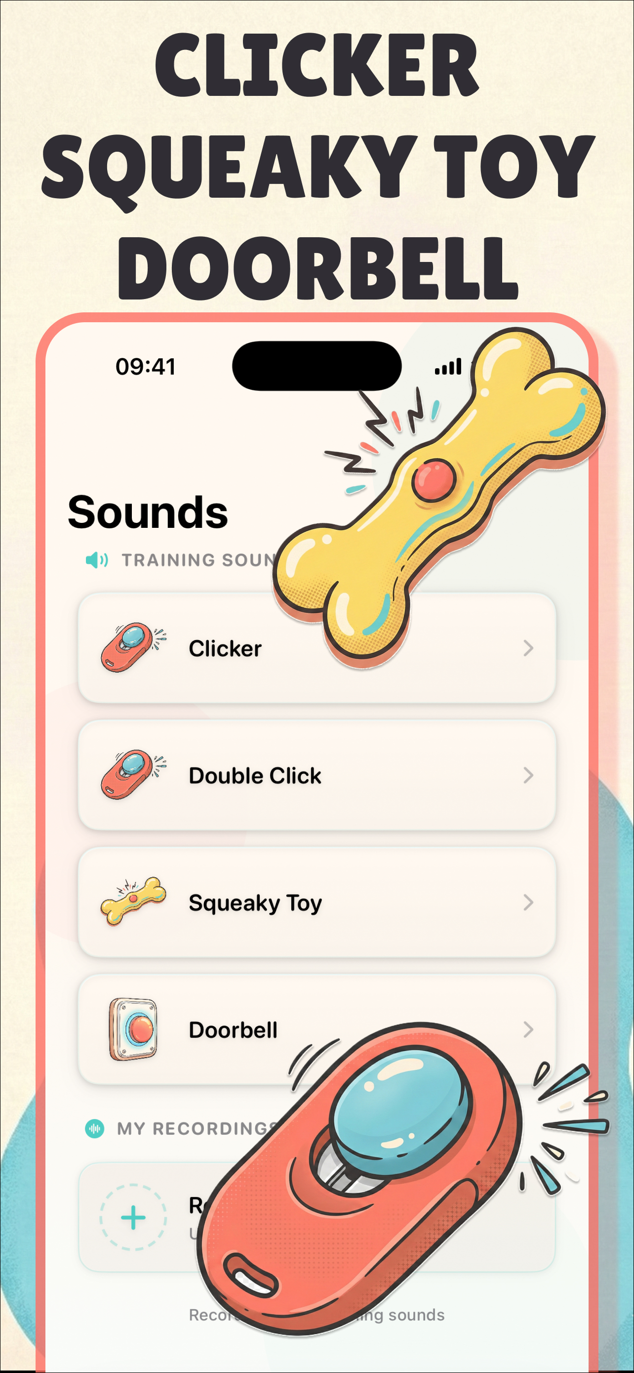Dog Whistle: Clicker, Training