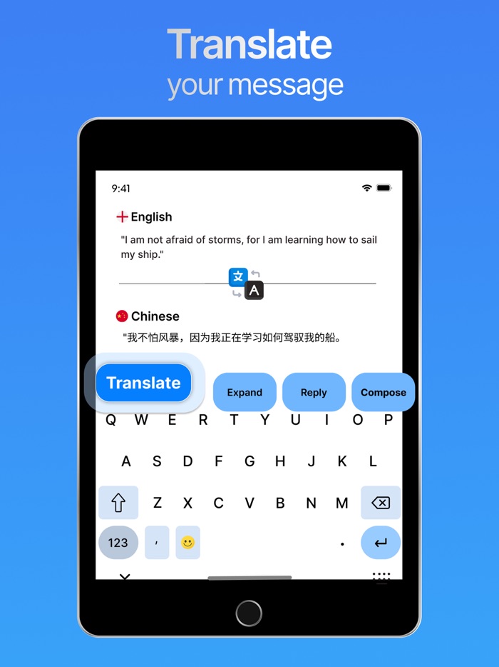 AI Typing Keyboard  AI Writer
