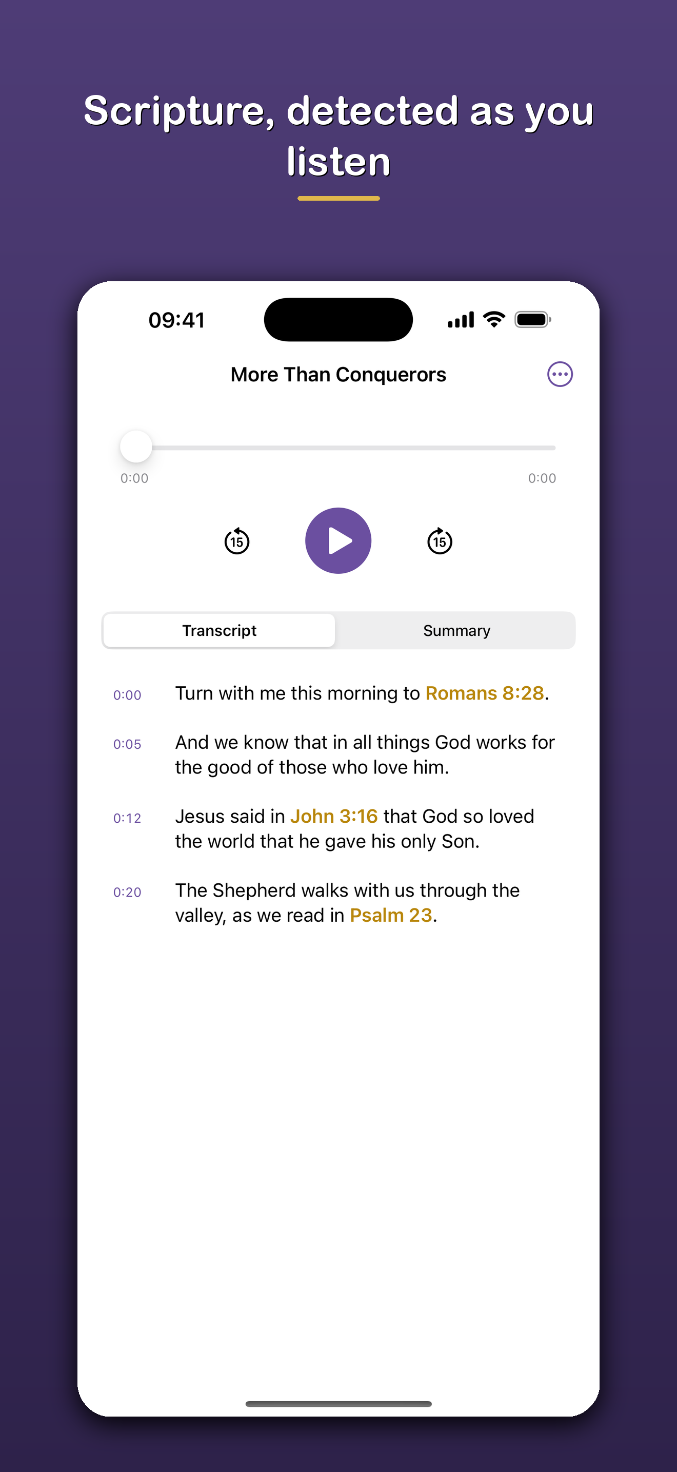 SermonNote: AI Sermon Notes screenshot 3
