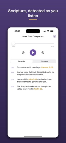 SermonNote: AI Sermon Notes iPhone screenshot
