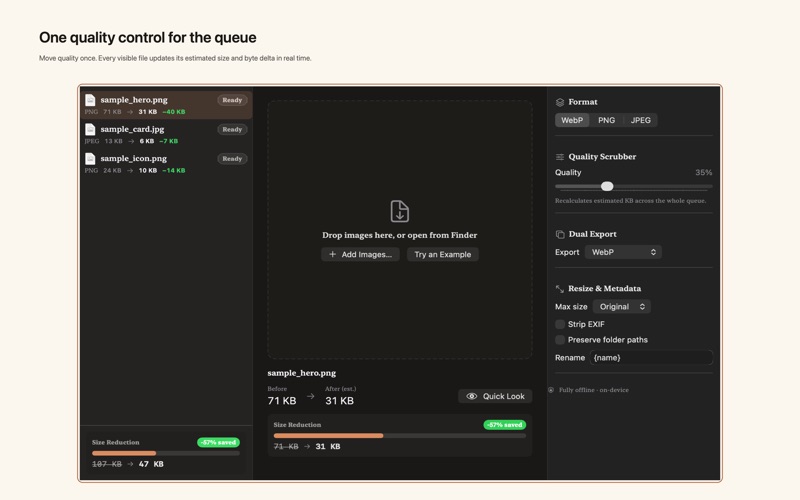 WebP Pass screenshot 2