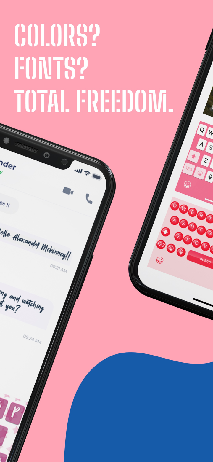 Fonts Keyboard + facemoji screenshot 3