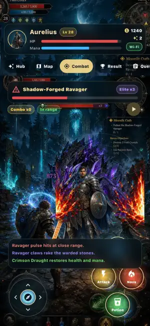 Emberveil Saga screenshot 2