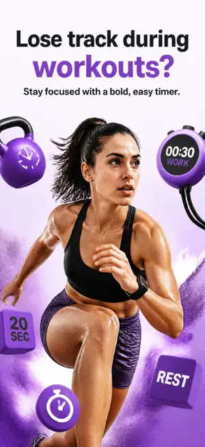 Round Timer: HIIT & Tabata screenshot 1