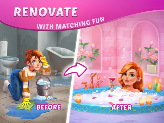 DesignVille: Merge & Design iPad screenshot 6 - Games app