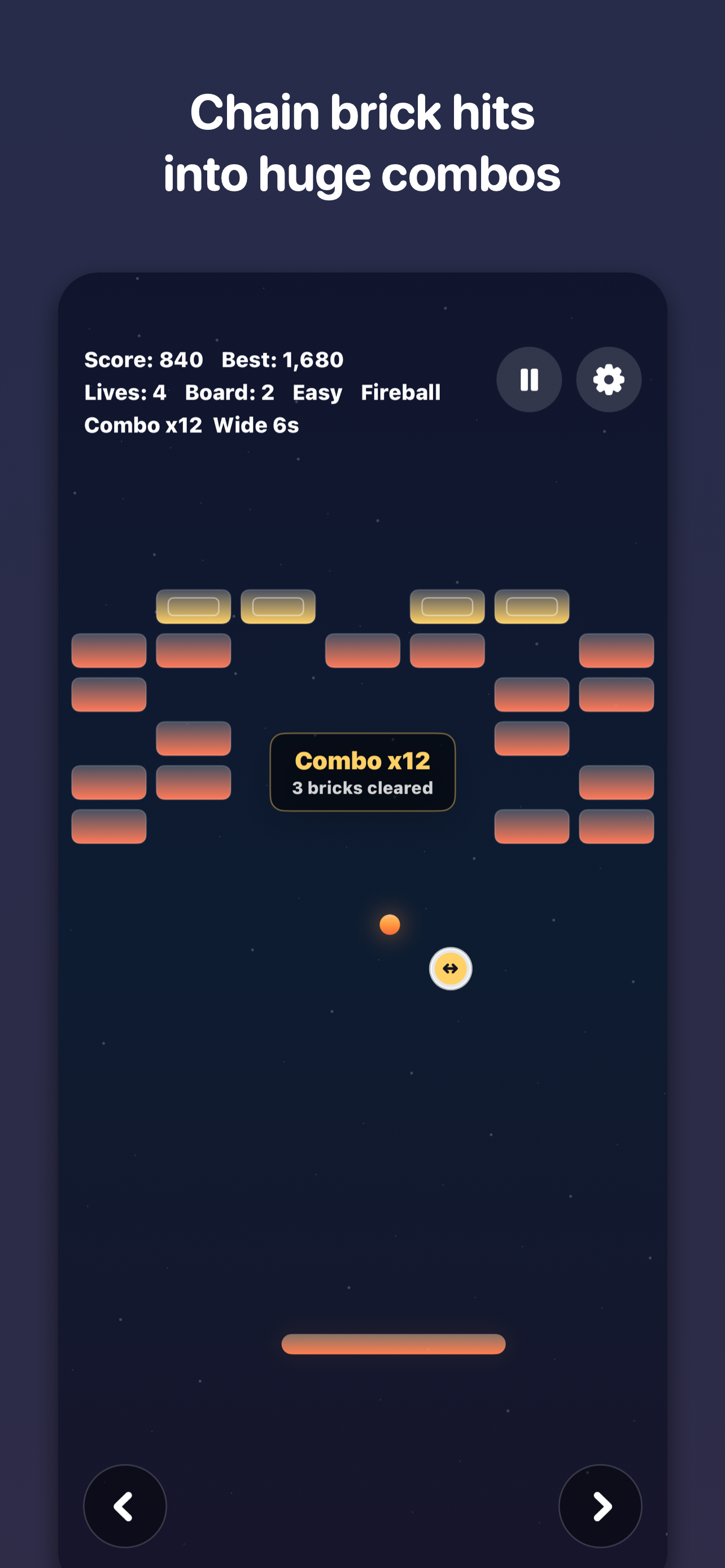 Breakout - GameWobble screenshot 6