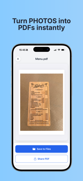 Convert Image to PDF App Screenshot 1 of 3