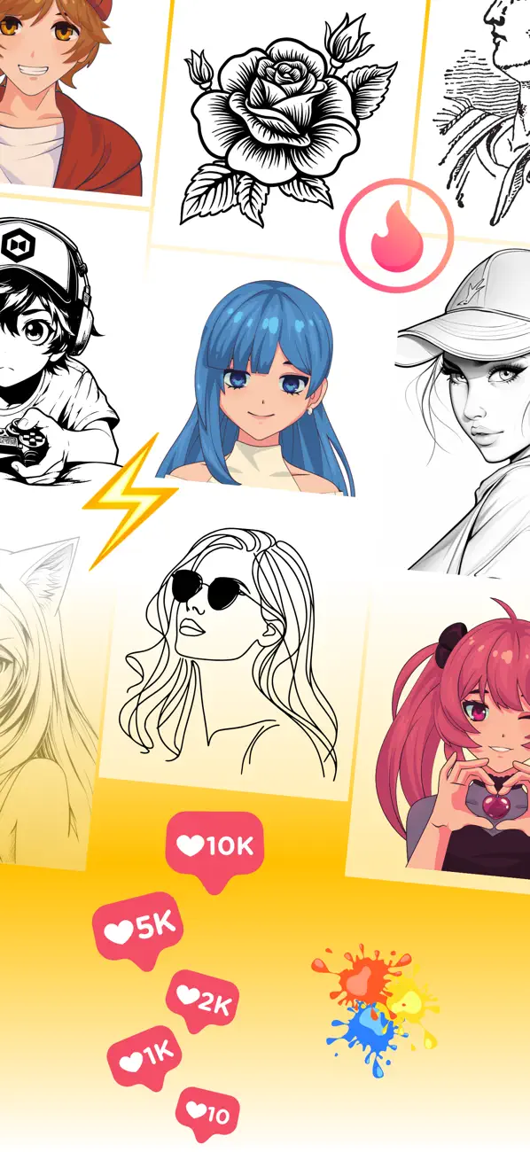 Screenshot #1 pour Inkora: AR Sketch & Trace