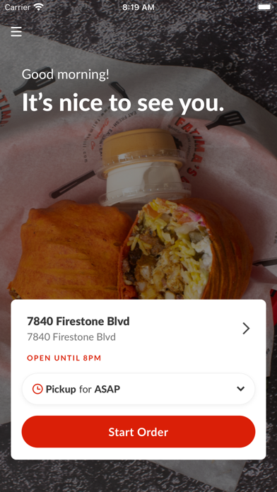 Fatima's Grill - Brand Screenshot