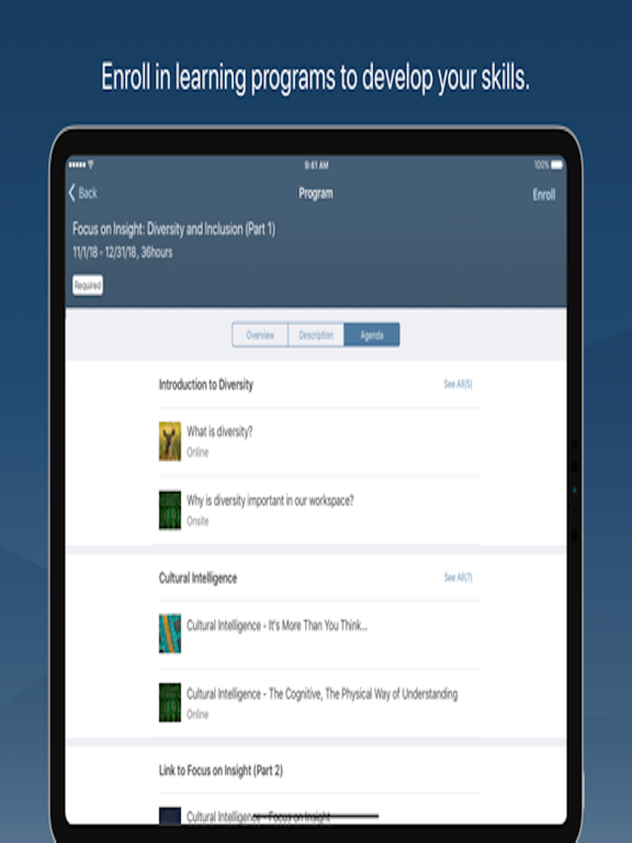 SAP Validated Learning Preview iPad screenshot 4 - Business app