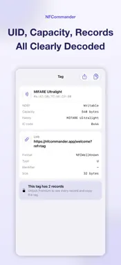 NFC Commander - Reader Writer screenshot 2