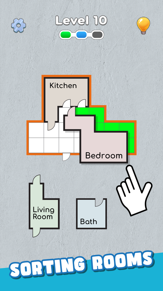 #1. Home Sort: Room Planner Game (iOS) 由: Negaxy., JSC