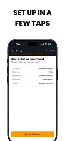 Audio Denoiser - Cleanfy screenshot 4