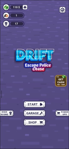 DRIFT Escape Police Chase Screenshot 1 of 8