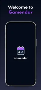 Gamendar screenshot #1 for iPhone