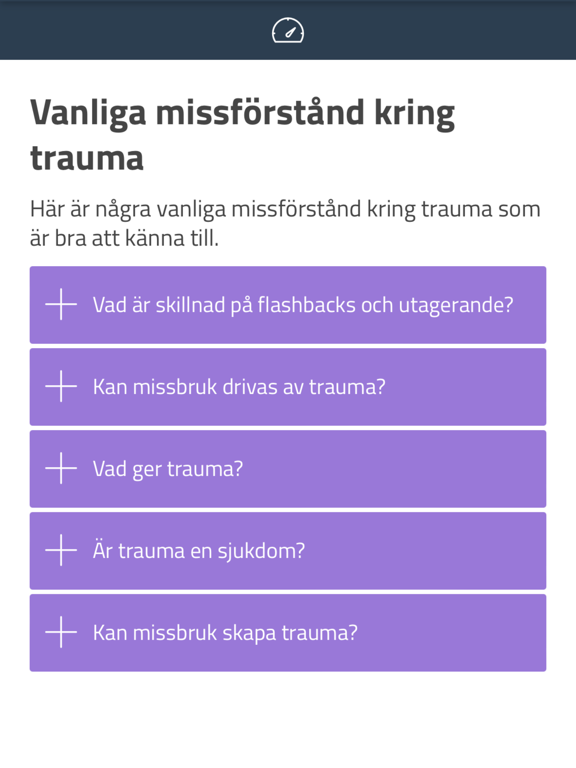 Screenshot #4 pour Behandla trauma och beroende