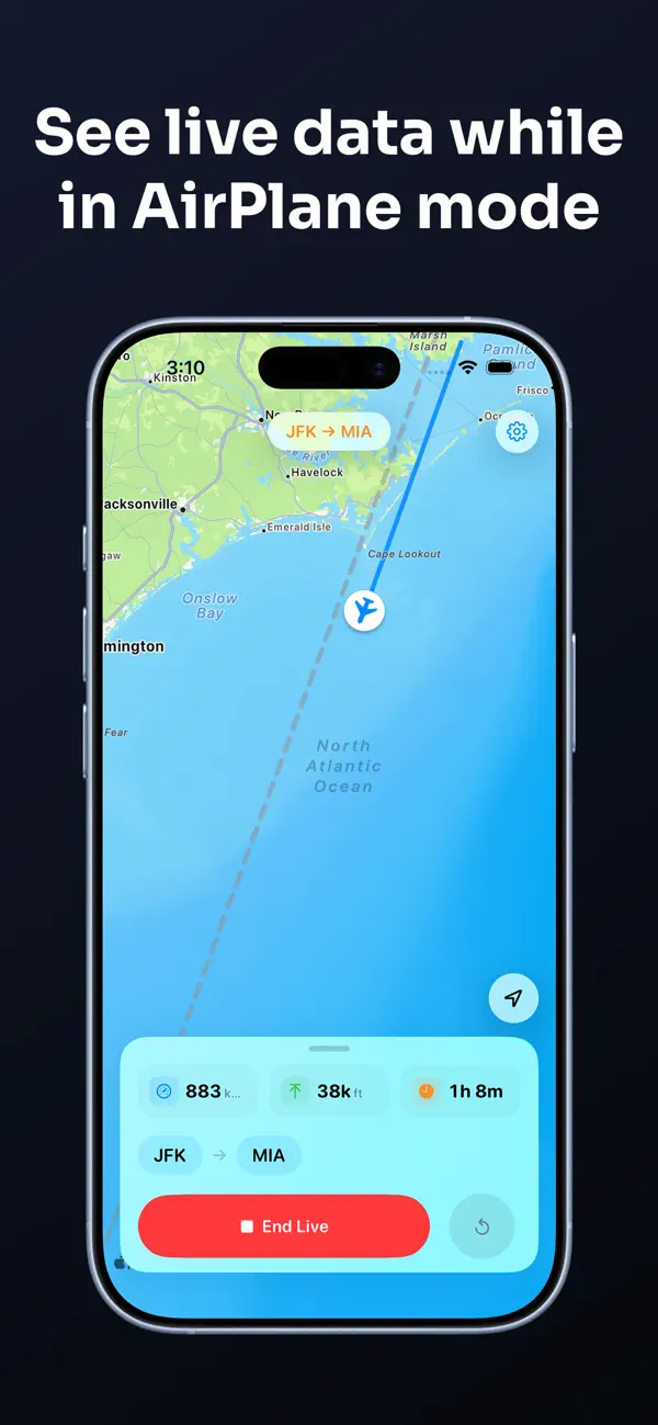 Screenshot #3 pour Sky Trace - Track Your Flight