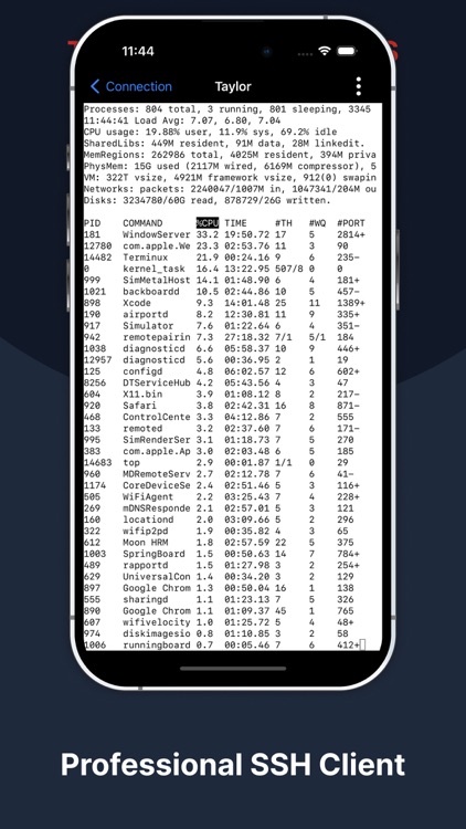 Terminux: SSH Client