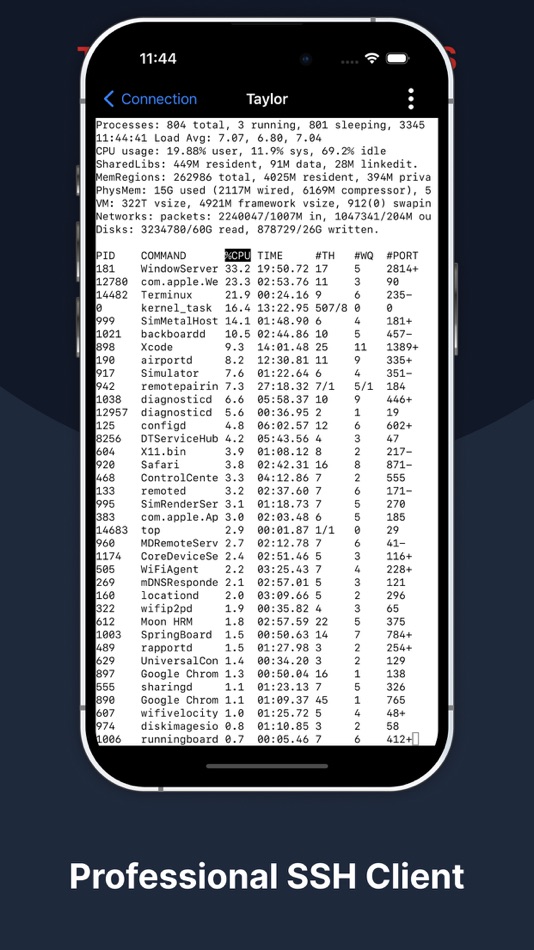 #3. Terminux: SSH Client (macOS) 由: Pooja Hariyani