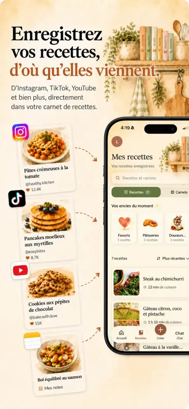 FOODIE: Recetario Personal screenshot 2 of 7