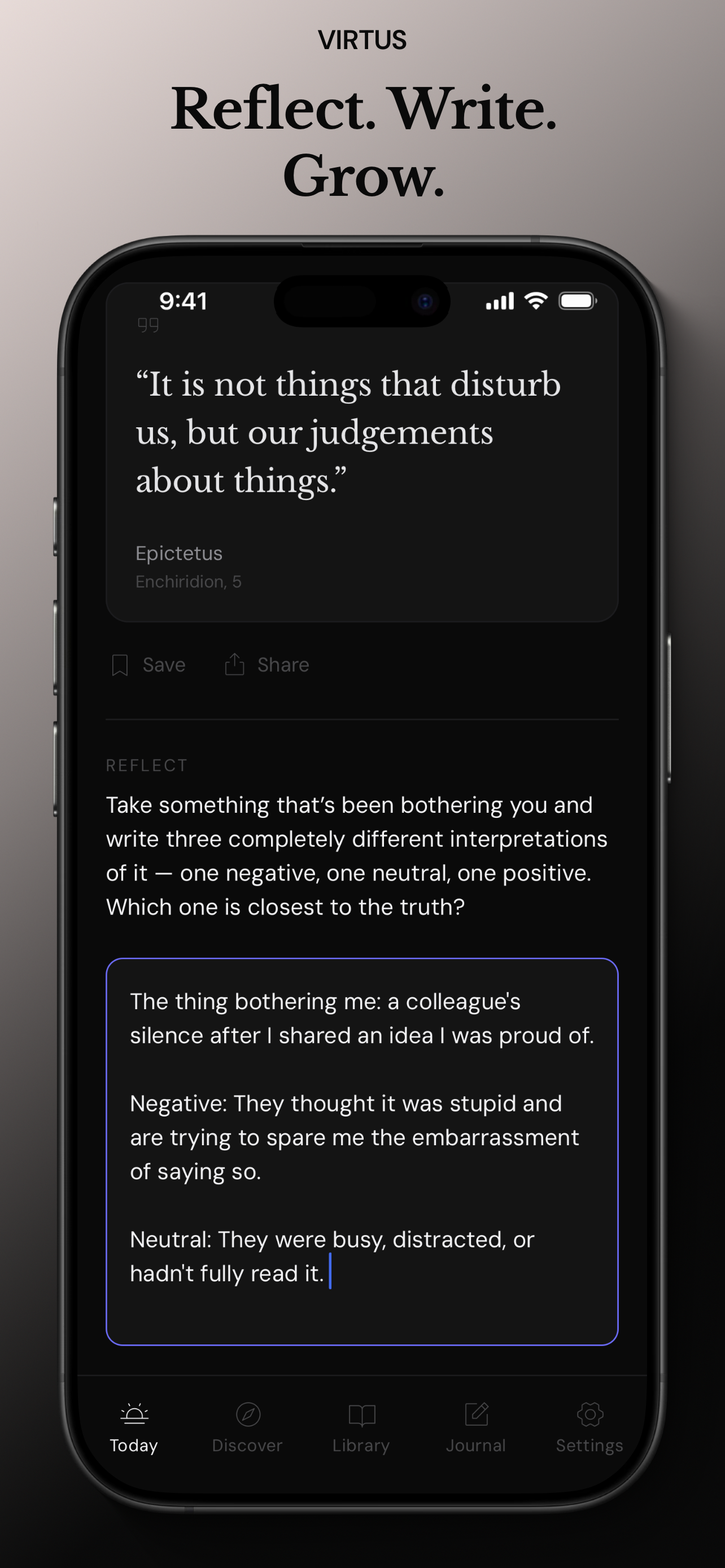 Virtus — Stoic Wisdom Journal