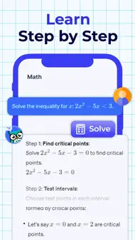 Homework Helper AI Math Solver iphone bilder 3
