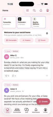 KinChat: Your Communities Screenshot 1 of 2