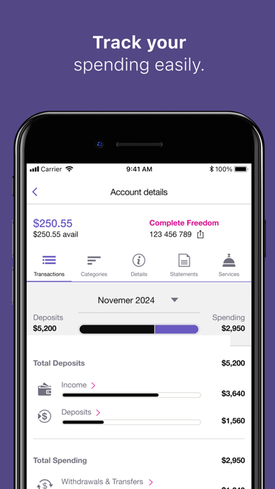 Bank of Melbourne Banking Screenshot