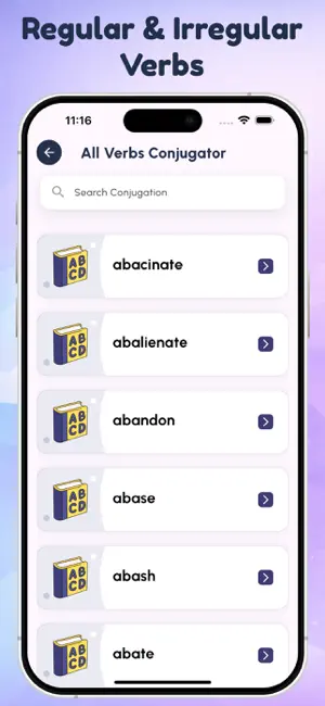 English Verbs Conjugation screenshot 2