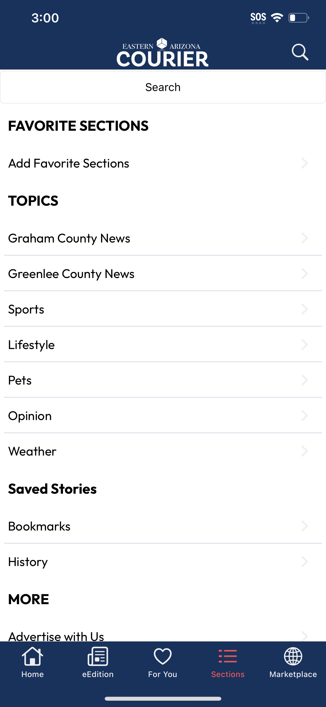 Eastern Arizona Courier screenshot 8