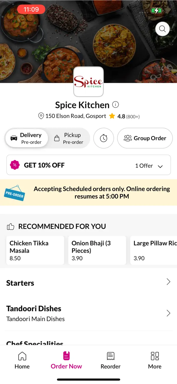 Screenshot #2 pour Spice Kitchen.