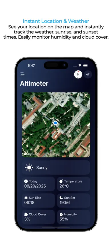 Cuspart: Altimeter+ screenshot 1