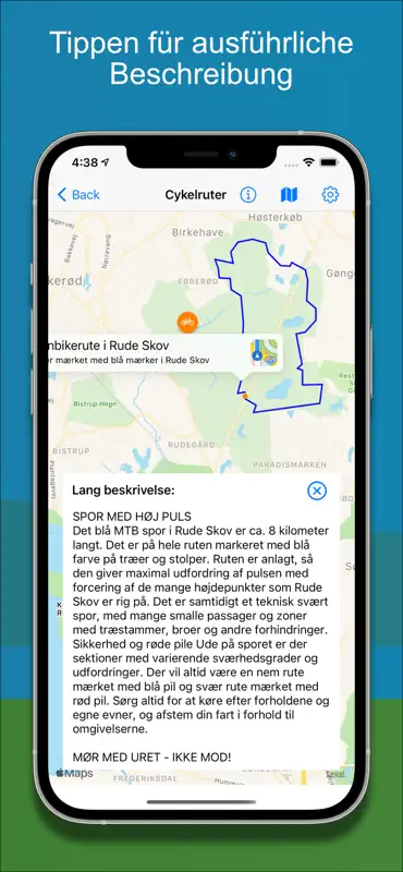Fahrradrouten in Dänemark screenshot 7 of 10
