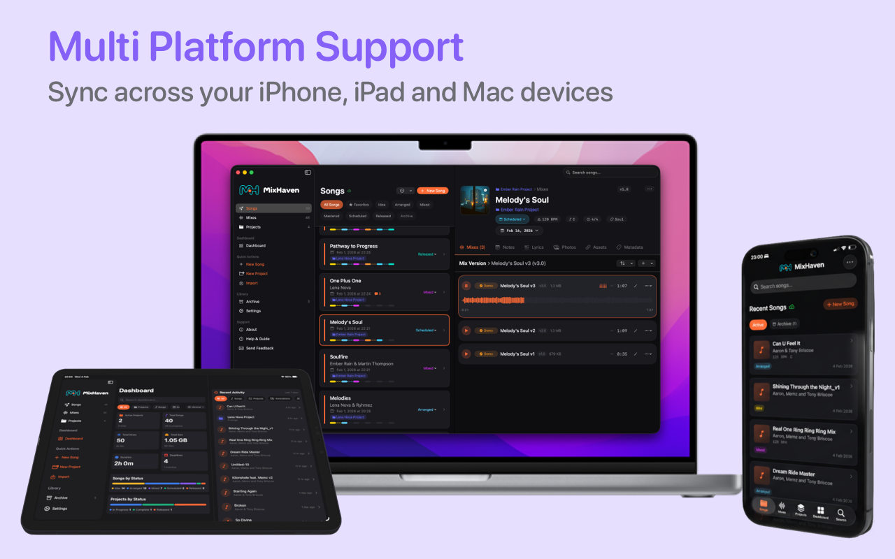 MixHaven: Organize Your Music