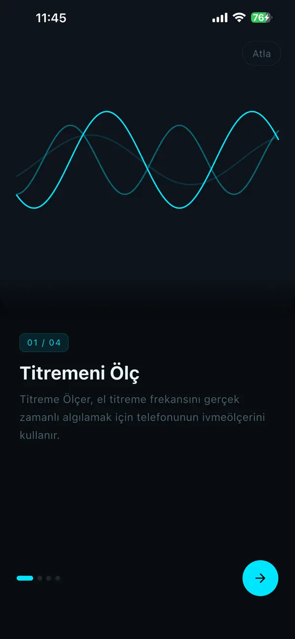 Screenshot #3 pour Tremor Meter