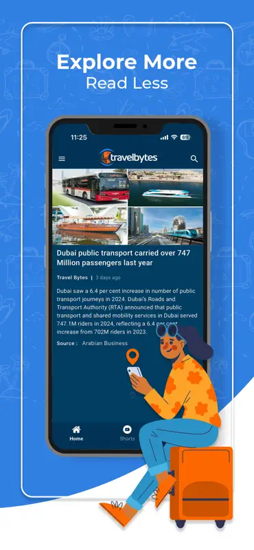 Travel Bytes- News in Seconds screenshot 2 of 5