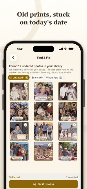 Timeline Scan: Date Old Photos screenshot 1