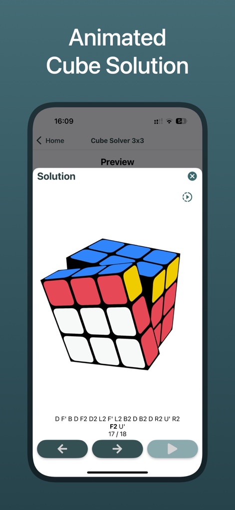 Rubix Cube Solver CubeXpert - Games App | MWM