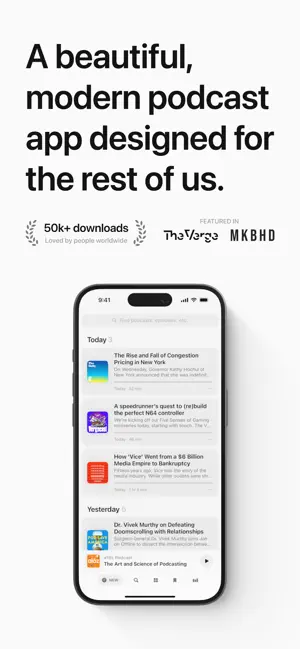 Neuecast: Podcast App screenshot 1