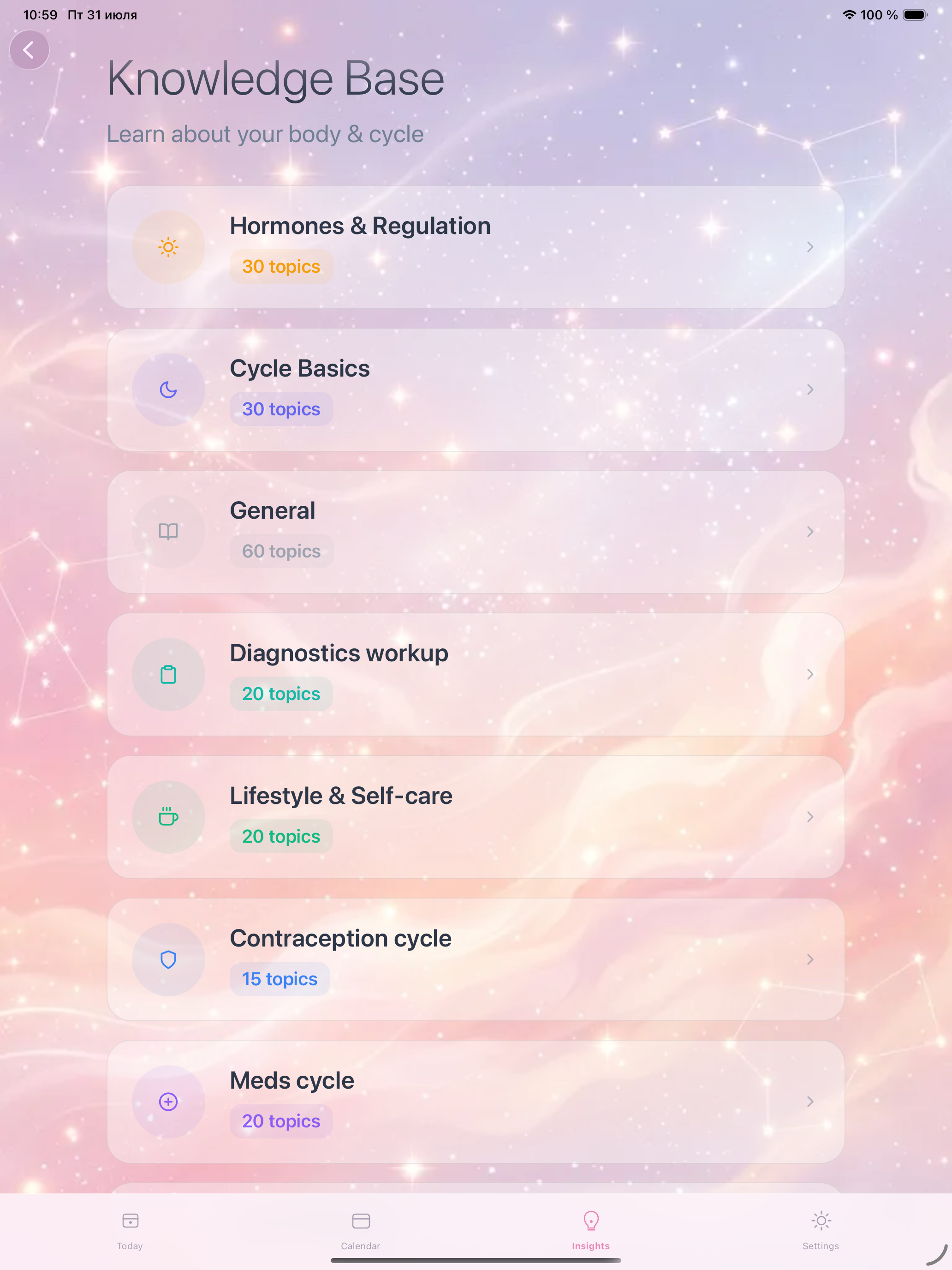 Eluna Cycle: Period Tracker screenshot 15