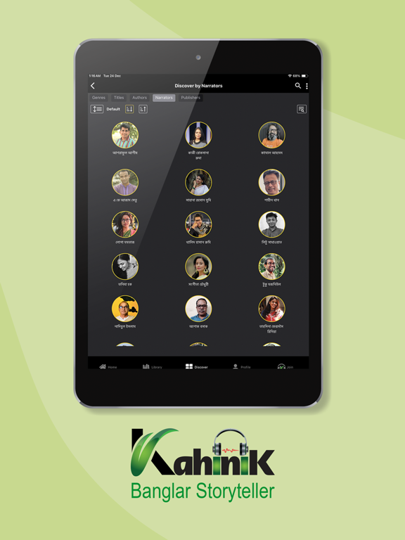 Kahinik - Audiobooks iPad screenshot 4 - Book app