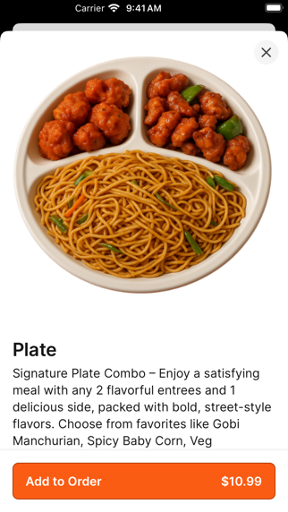 Little India Pizza iPhone screenshot 4 - Food & Drink app