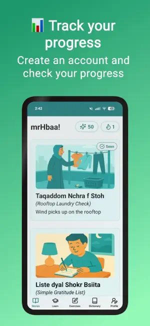 DarijApp - Learn Darija screenshot 3
