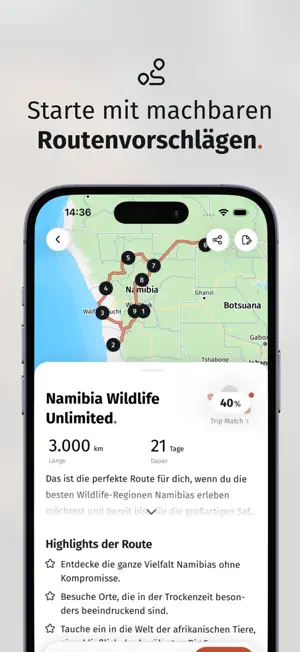 Wildful Stories: Roadtrip App screenshot 2