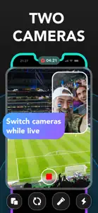 BiCam Dual Camera Front & Back screenshot #1 for iPhone