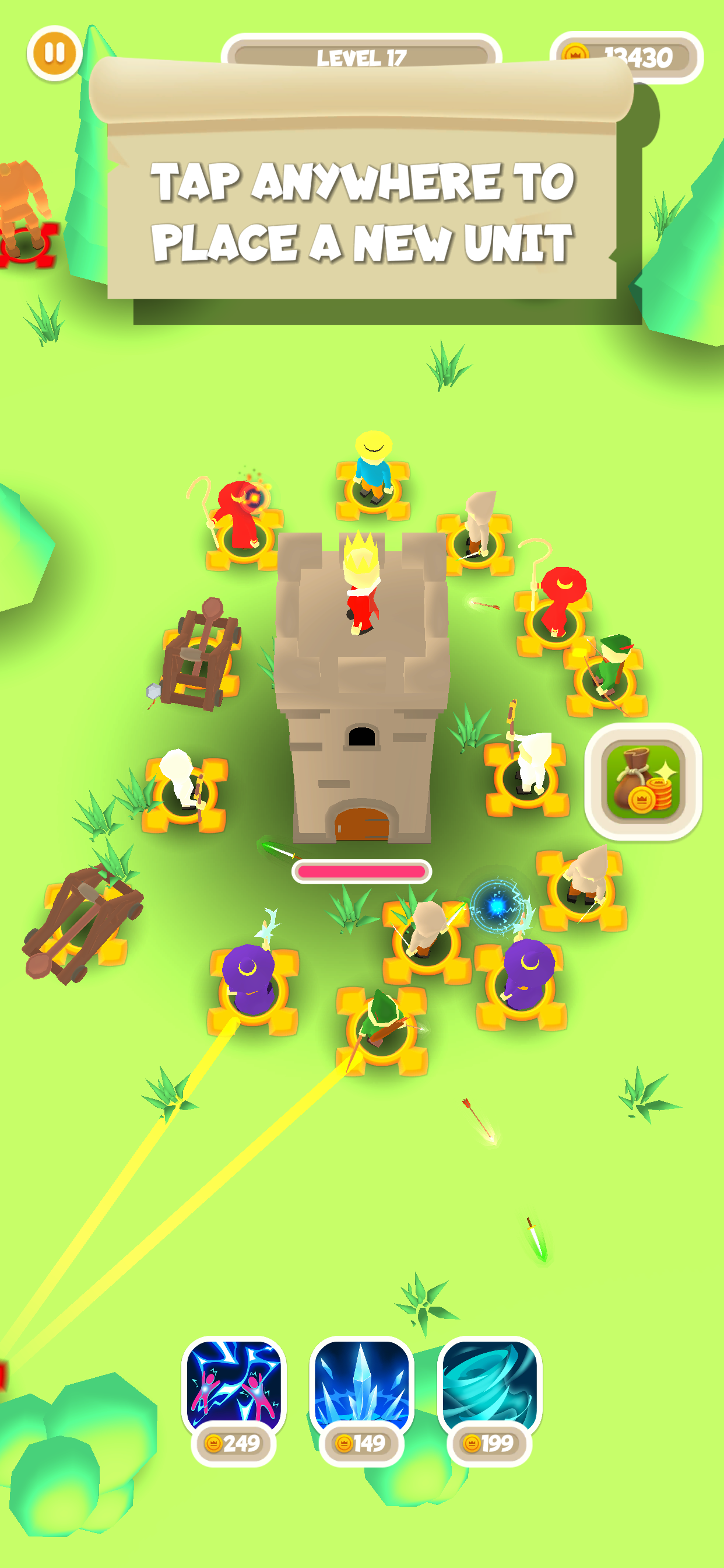 Towers Defender - Castle Games